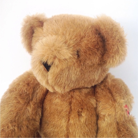 Vermont Teddy Bear Brown 17" Love Red Heart Tattoo Sweetheart Plush Stuffed - Picture 2 of 6